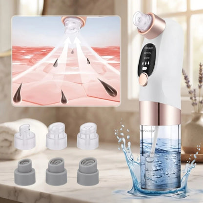 Hydra facial pore cleaner with water tank