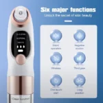 Interchangeable suction heads for pore vacuum cleaner